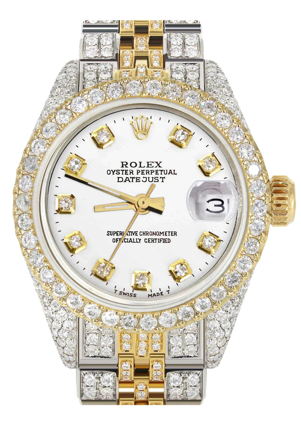 Bust down rolex women's best sale