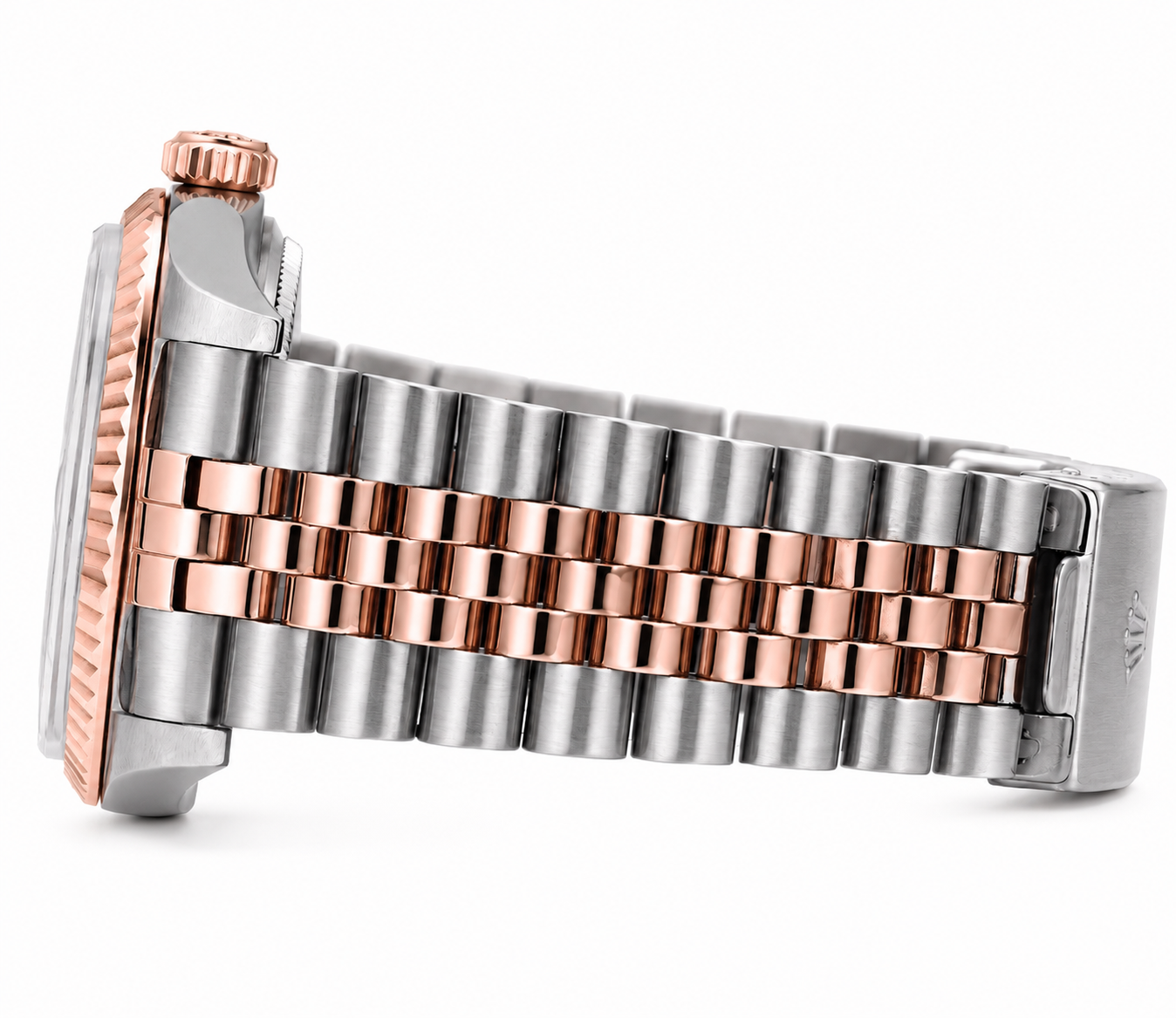 Rolex Datejust Watch 16013 | 36MM | Custom Rose Jubille Band Mop Diamond Dial | Diamond Bezel