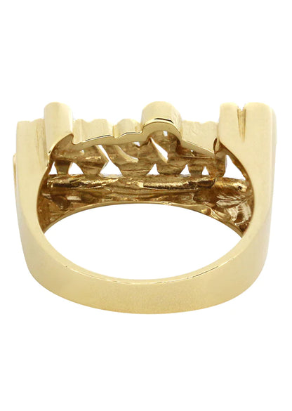 Personalized Name Ring | 14K | Yellow Gold | Size Options Available