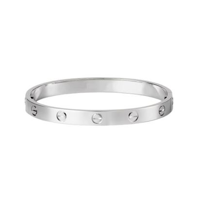 Solid Custom Nail Bangle | 14K | 3 Color Option Available