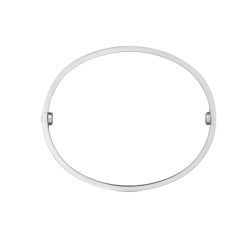 Solid Custom Nail Bangle | 14K | 3 Color Option Available