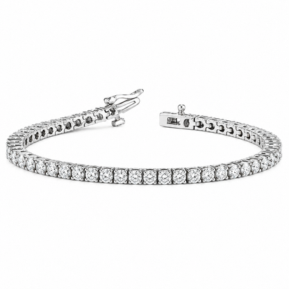 Lab Diamond Tennis Bracelet | 10K Yellow Gold | 1.15Cts  7"