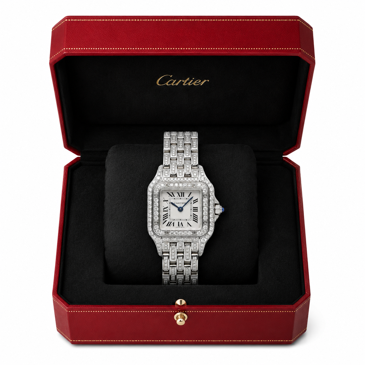 Cartier Panthère de Cartier Diamond Iced Out Ref. WSPN0007 27MM