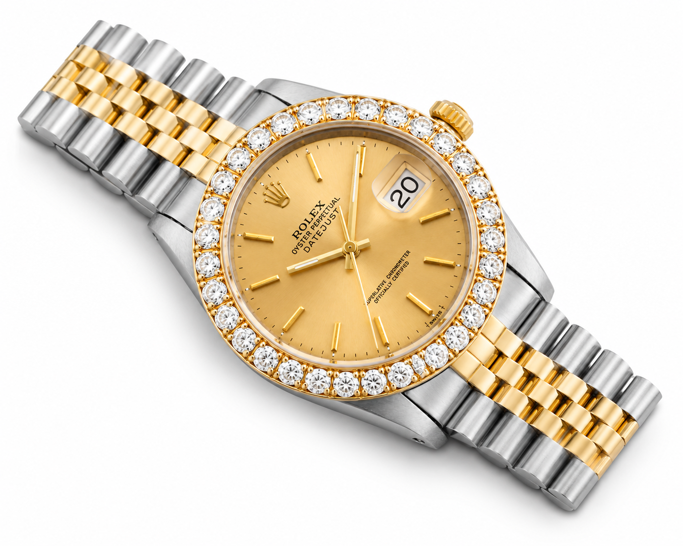 Rolex Datejust Watch | 36MM| Jubilee Band Diamond Bezel 16013