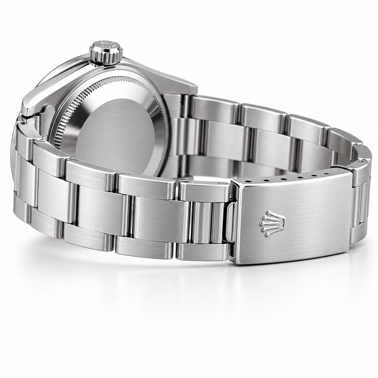 Rolex Air-King Watch  | 34MM | Mop Diamond Dial|  Diamond Bezel | Oyster Band