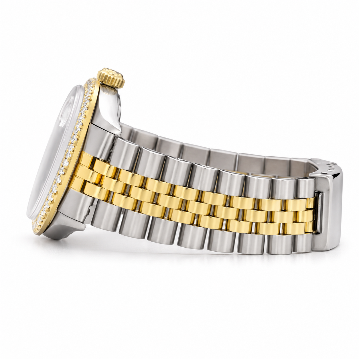 Rolex Datejust 16233 | 36MM | Pink  Diamond Dial | 3ct Diamond bezel  | Jubilee Band