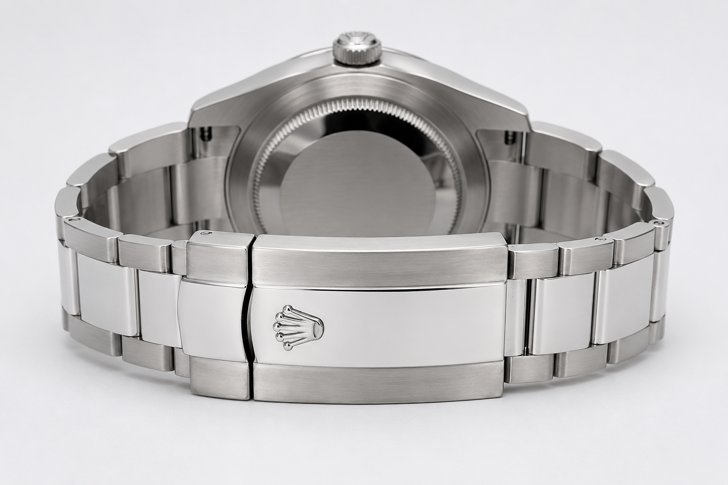 Rolex 41mm Datejust II Stainless Steel 116334 | Black Index | Fluted Bezel | Stainless Steel Oyster Bracelet