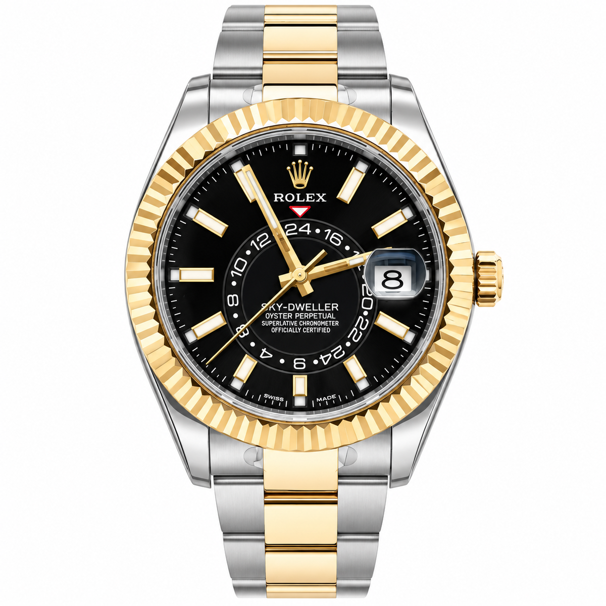 Rolex Sky-dweller Watch Two-tone Oyster Bracelet 2019 Box & Card 336933