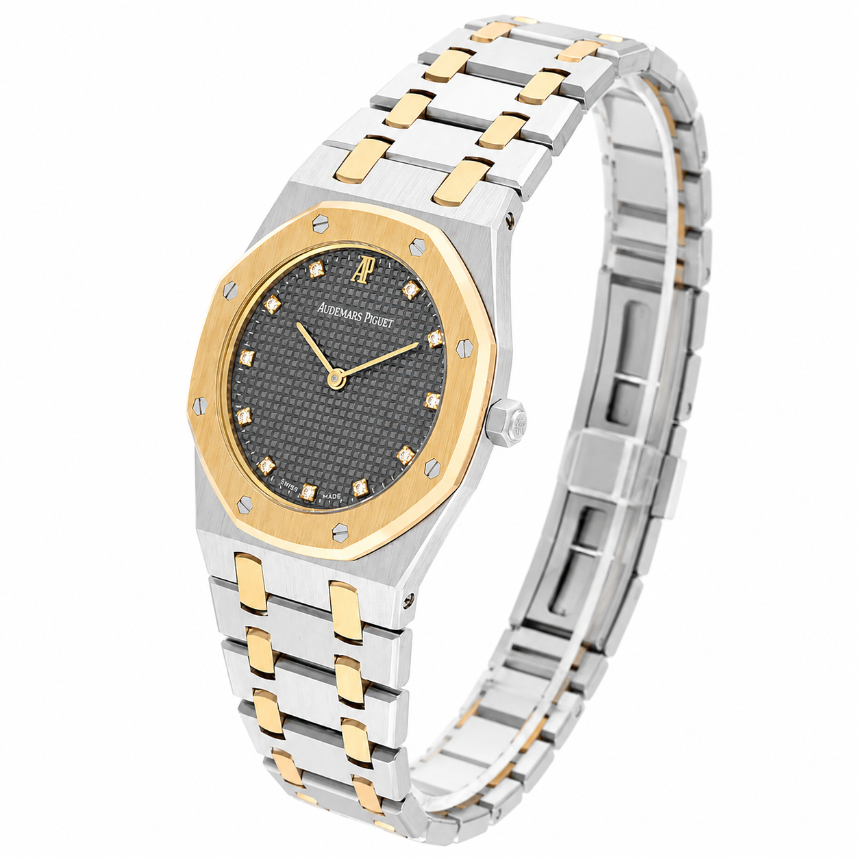 Audemars Piguet Royal Oak Steel Yellow Gold Mens Watch 56303SA 33mm