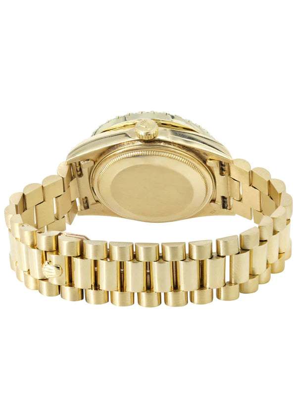 Rolex Day-Date Presidential | Model 18238 | 18K Yellow Gold | 36MM | Gold Diamond Roman Numeral