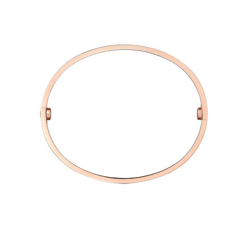 Solid Custom Nail Bangle | 14K | 3 Color Option Available