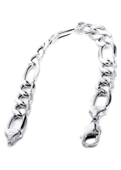 Hollow yellow figaro bracelet