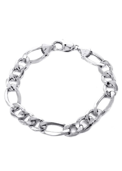 Hollow yellow figaro bracelet