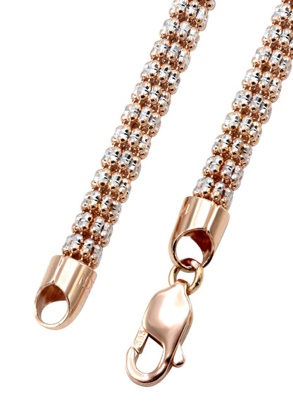 Ice Chain 10K/14K - Rose Gold