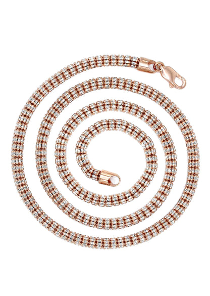 Ice Chain 10K/14K - Rose Gold