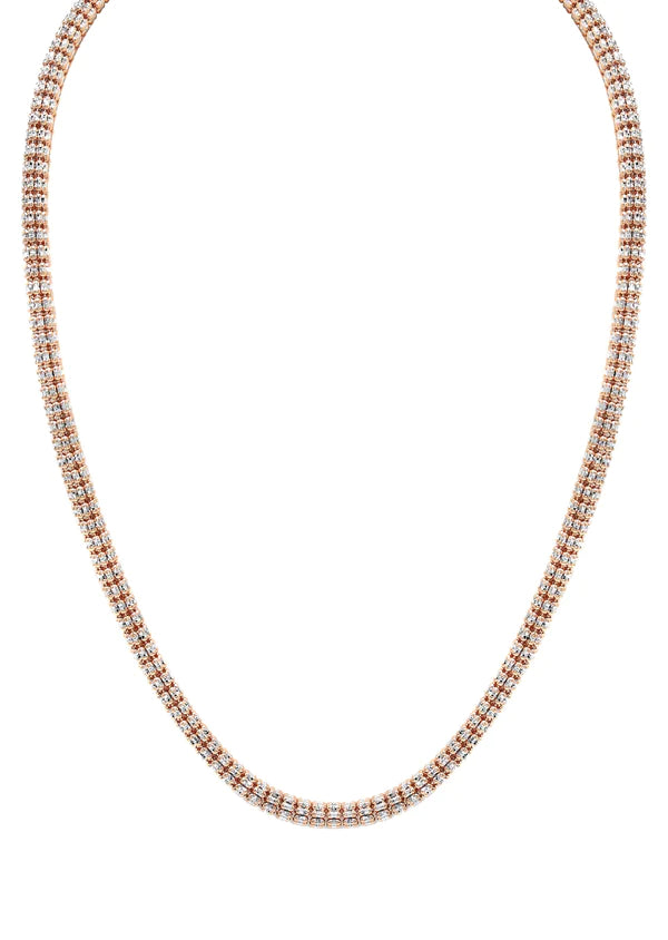 Ice Chain 10K/14K - Rose Gold