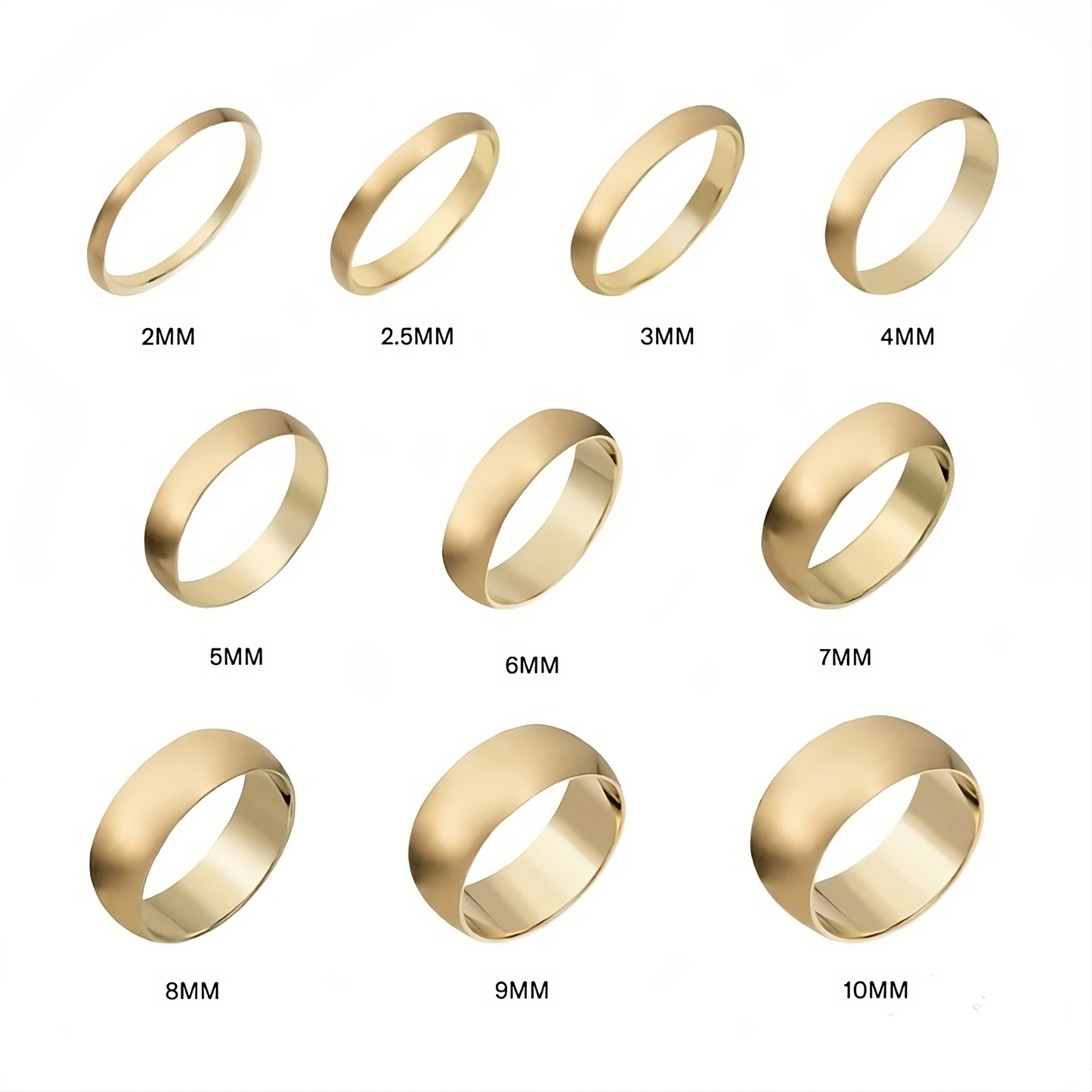 Milgrain Comfort Fit Wedding Band Gold - Solid