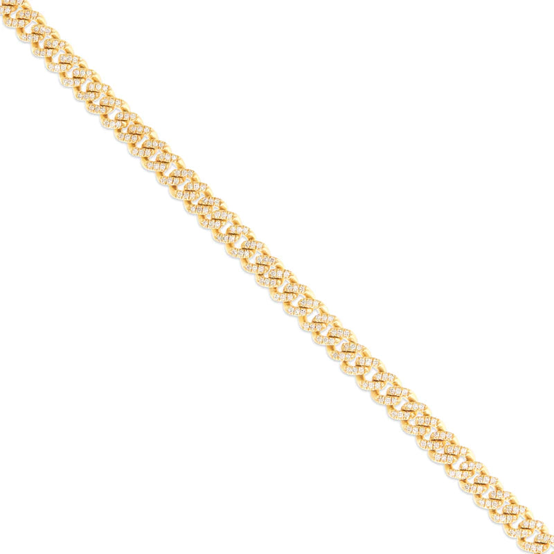 Diamond Cuban Chain | 10K GOLD 2.40CTW | 3MM | 5 Color Options Available | Two Tone Available